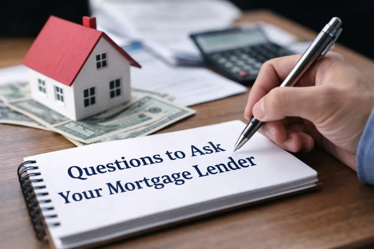 Questions to ask Mortgage Lender