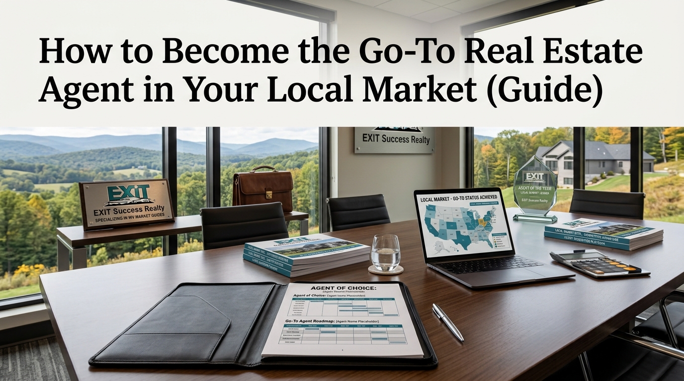 Real estate agent building a strong local brand and becoming the go-to real estate expert in their community