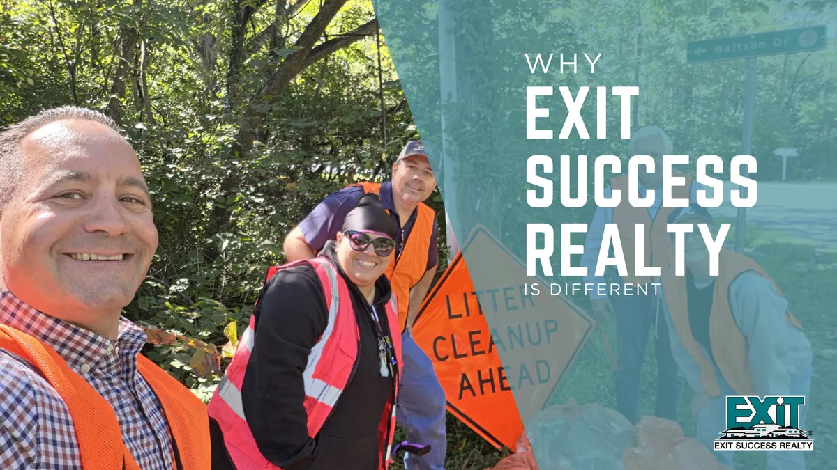EXIT Success Realty team in Martinsburg, West Virginia, highlighting agent collaboration, professional training, and the EXIT Formula.