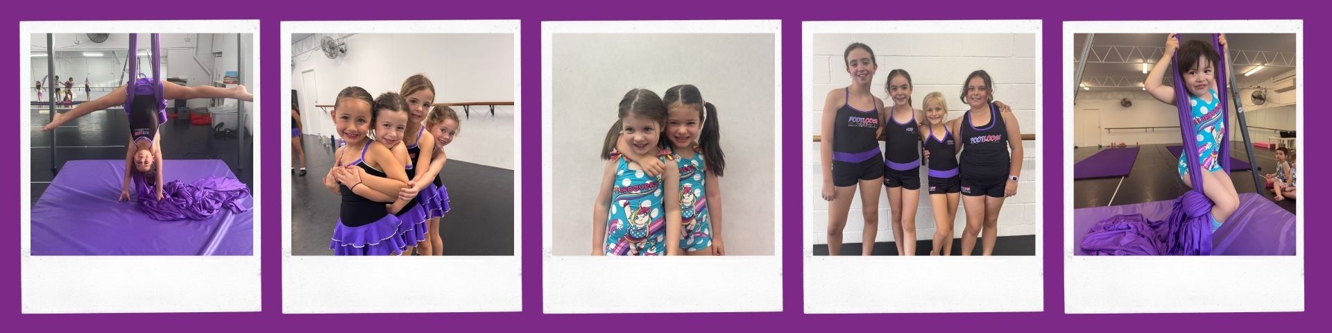 Happy and confident dancers at Footloose Performance Studios Hornsby, celebrating friendship, fun, and a love of dance through preschool and kids dance classes.