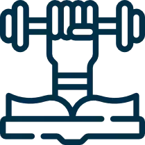 Custom business growth roadmap icon for contractor CRM automation and operational planning