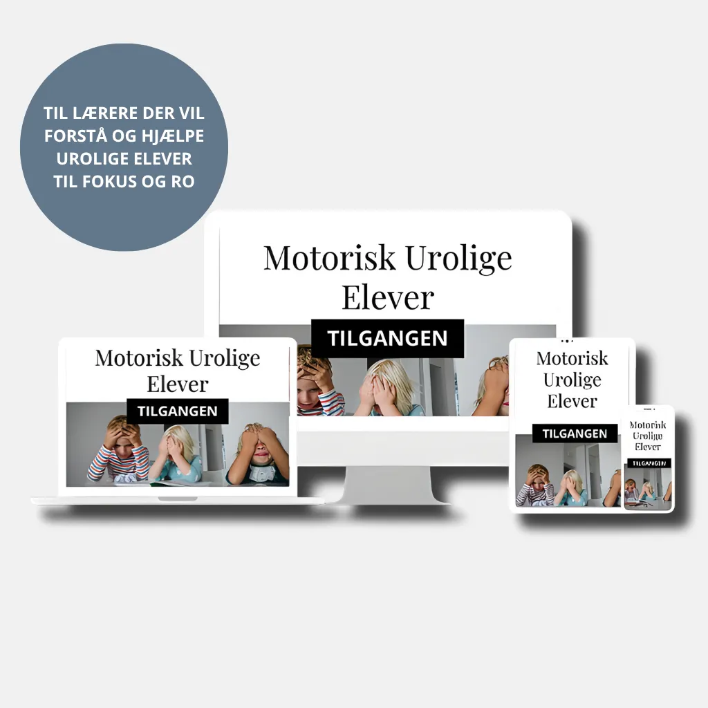 Sådan får du ro på motorisk urolige elever