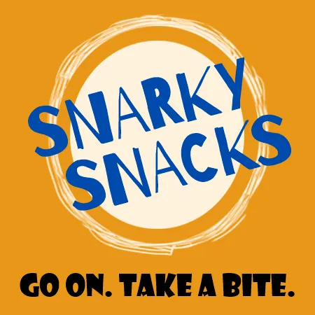 Snarky Snacks logo