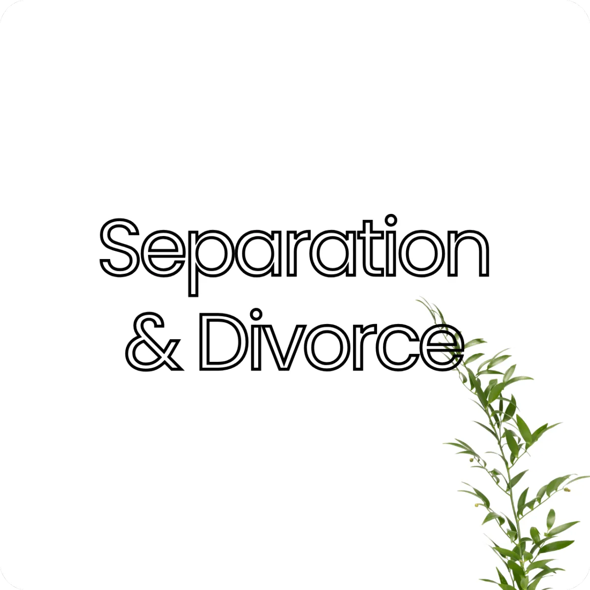 separation and divorce counselling specialist