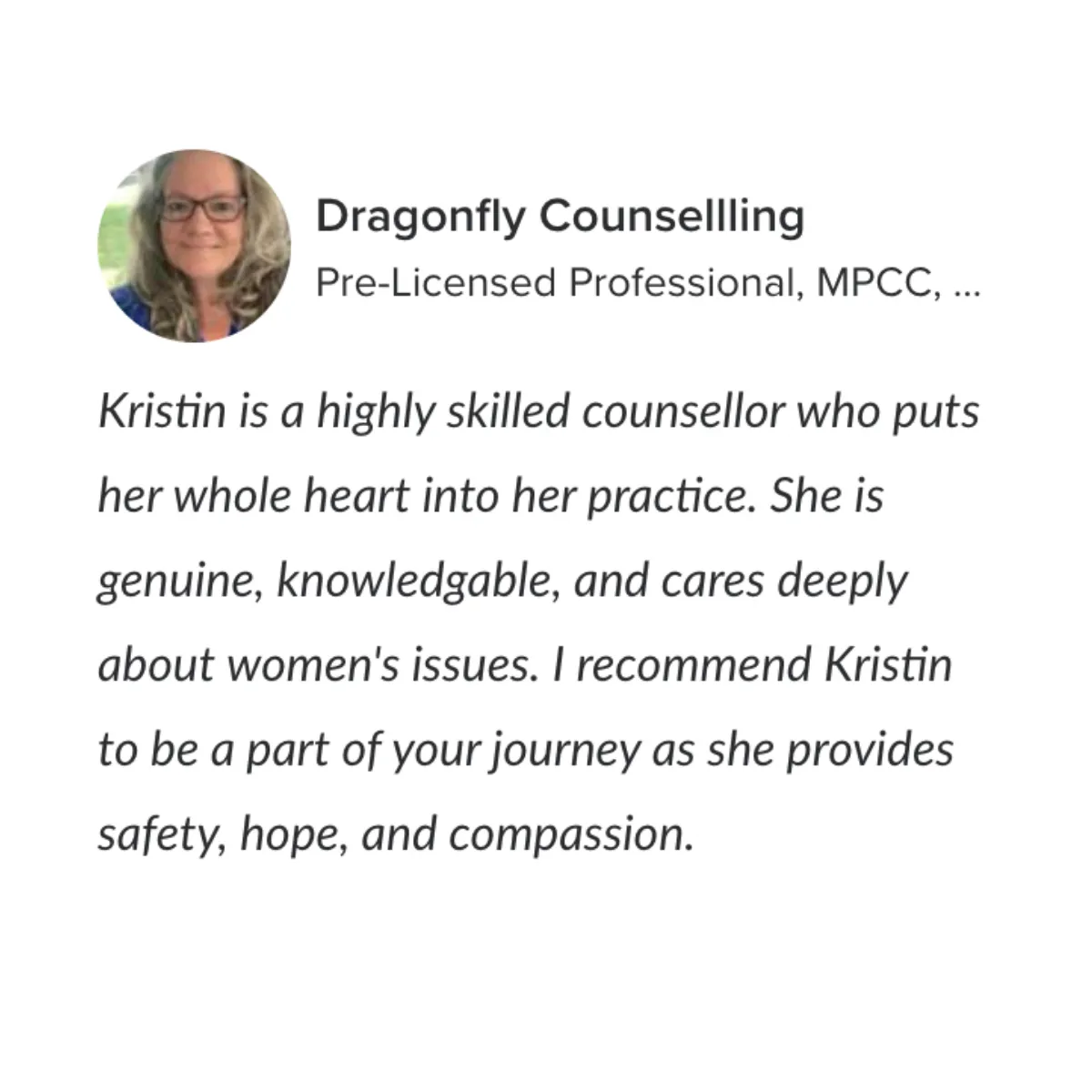 top trauma counsellor british columia