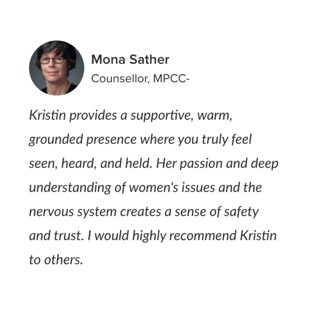 autoimmune counsellor kelowna