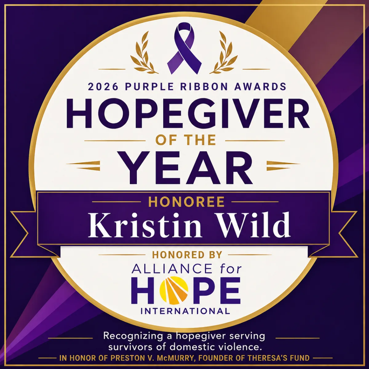Award winning mental health specialist