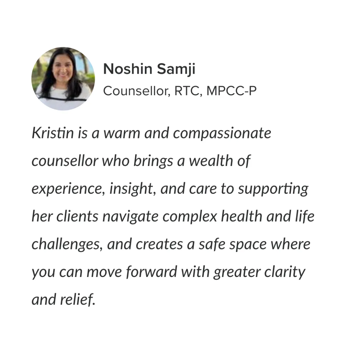 autoimmune counsellor kelowna