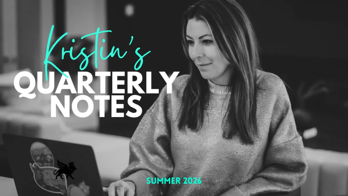 kristin wild quarterly update