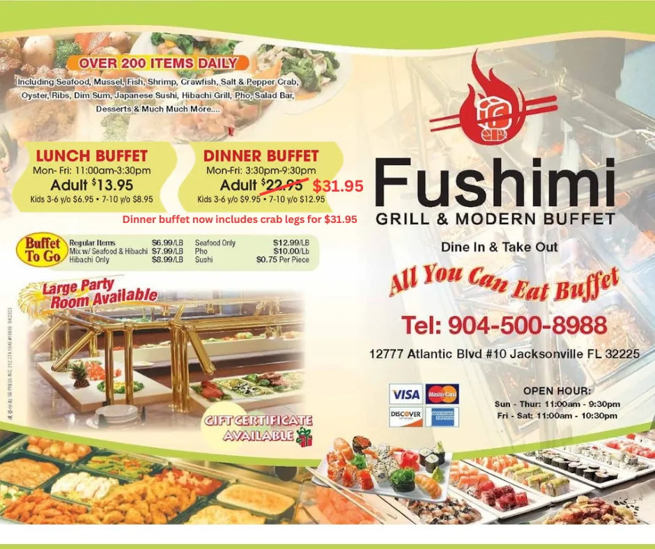 all you can eat buffet