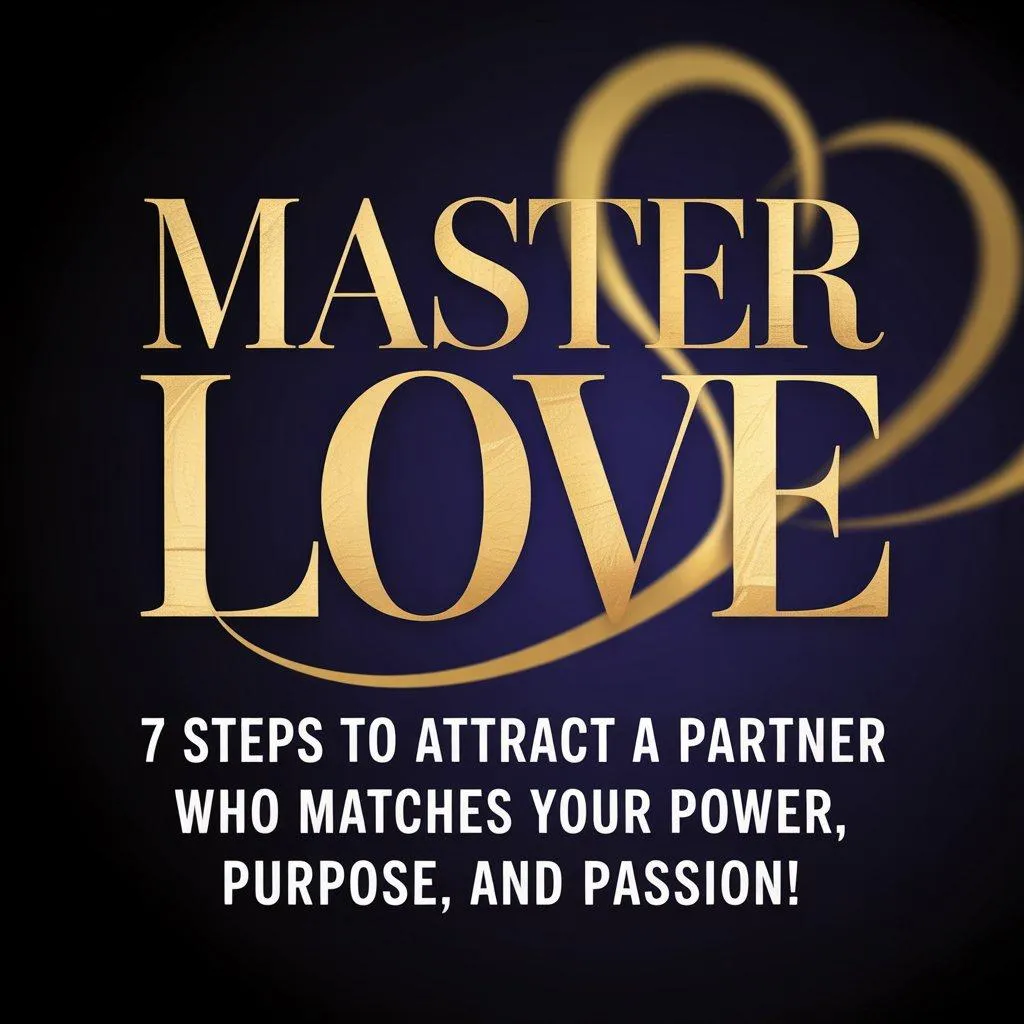 Master Love eBook cover mockup