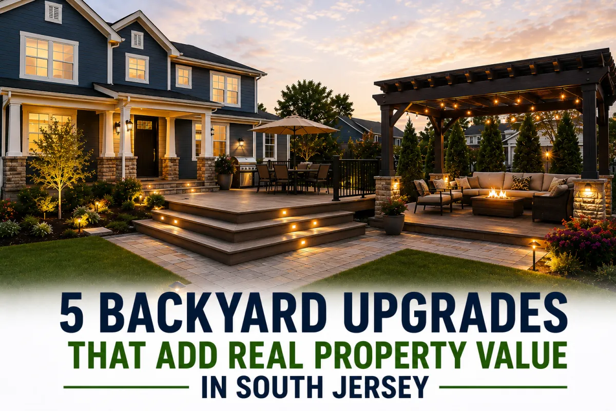 5 Backyard Upgrades That Add Real Property Value in South Jersey