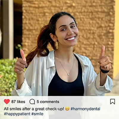 Happy Dental Patient