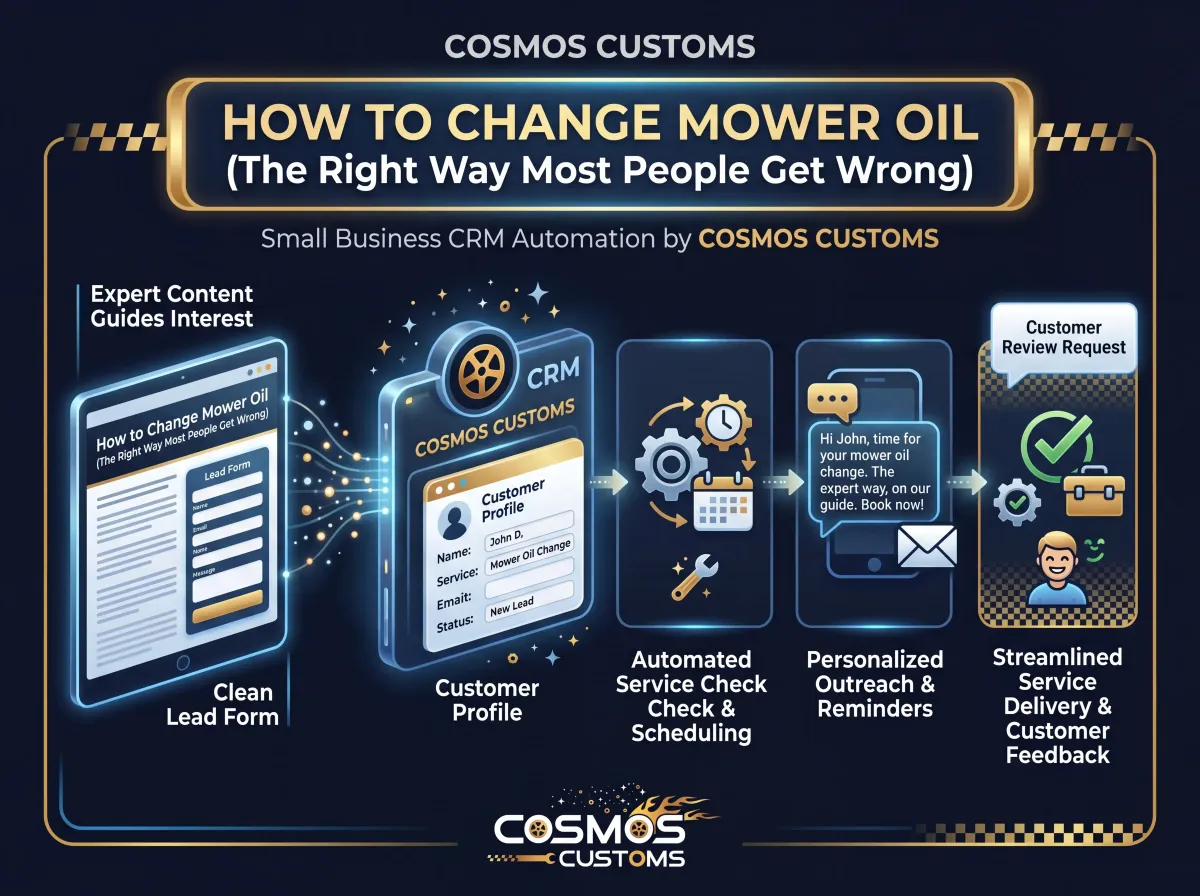 How to Change Mower Oil (The Right Way Most People Get Wrong)