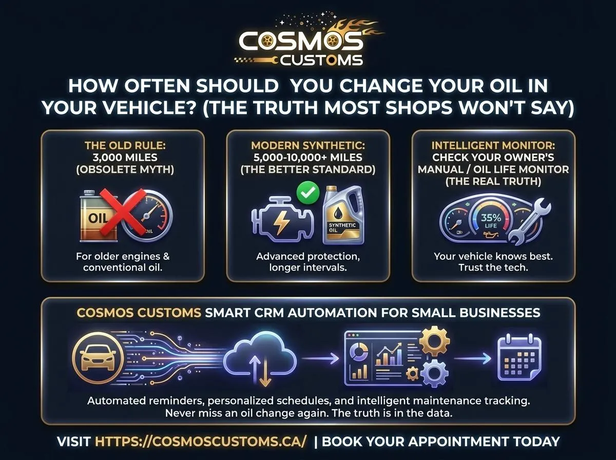 how often should you change your oil in your vehicle