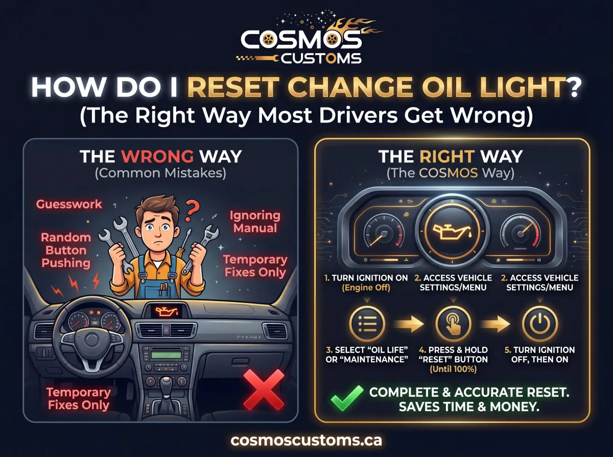 How Do I Reset Change Oil Light? (The Right Way Most Drivers Get Wrong)