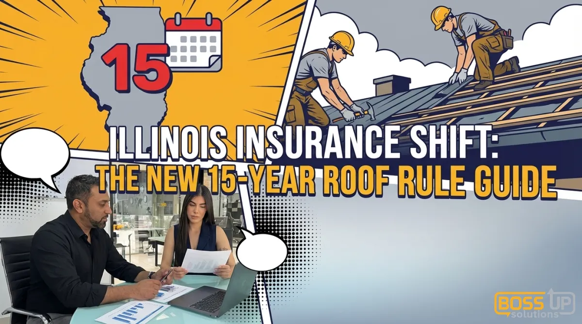 Illinois Insurance Shift: The New 15-Year Roof Rule Guide