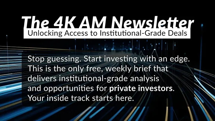 Abstract visualization of glowing data streams, representing the flow of information and insights from the 4K AM Newsletter.