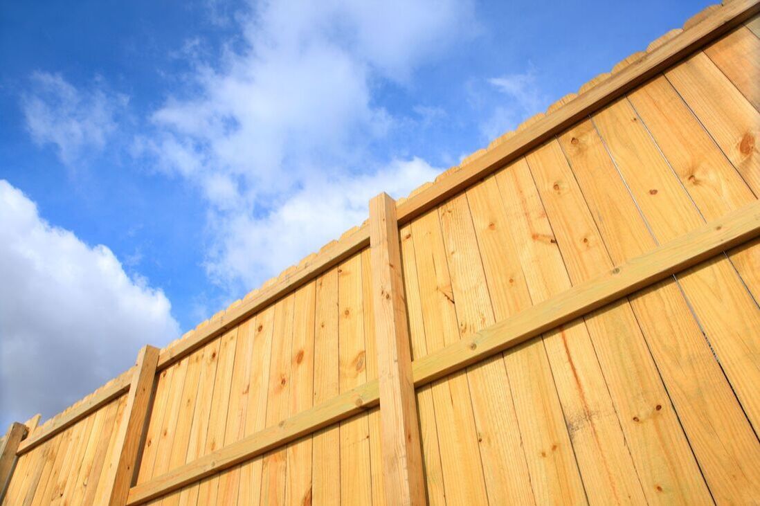 wood fence installation in Jeffersonville, IN