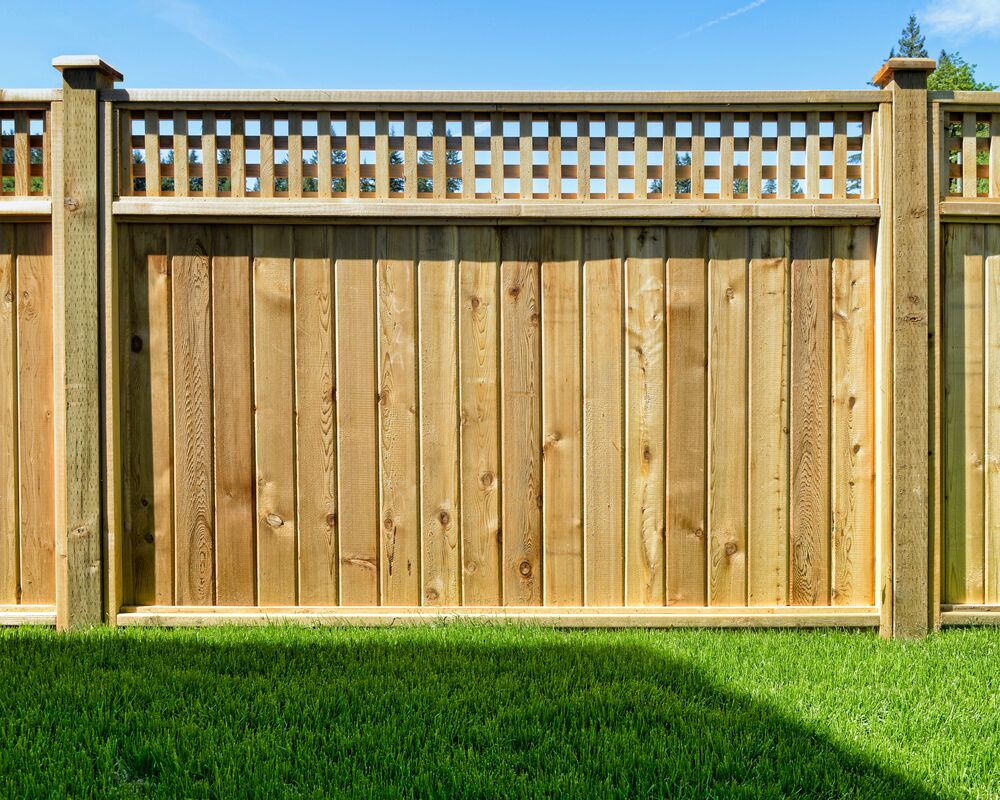 new custom Wood Fence in Jeffersonville, IN