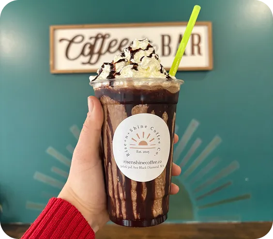 Handcrafted espresso drinks In Black Diamond