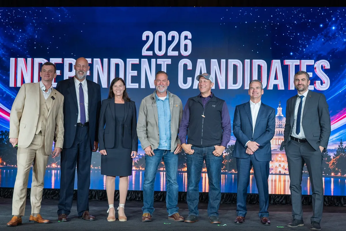 Seven Independent Candidates Share a Stage in Washington With Five Weeks to Election Day