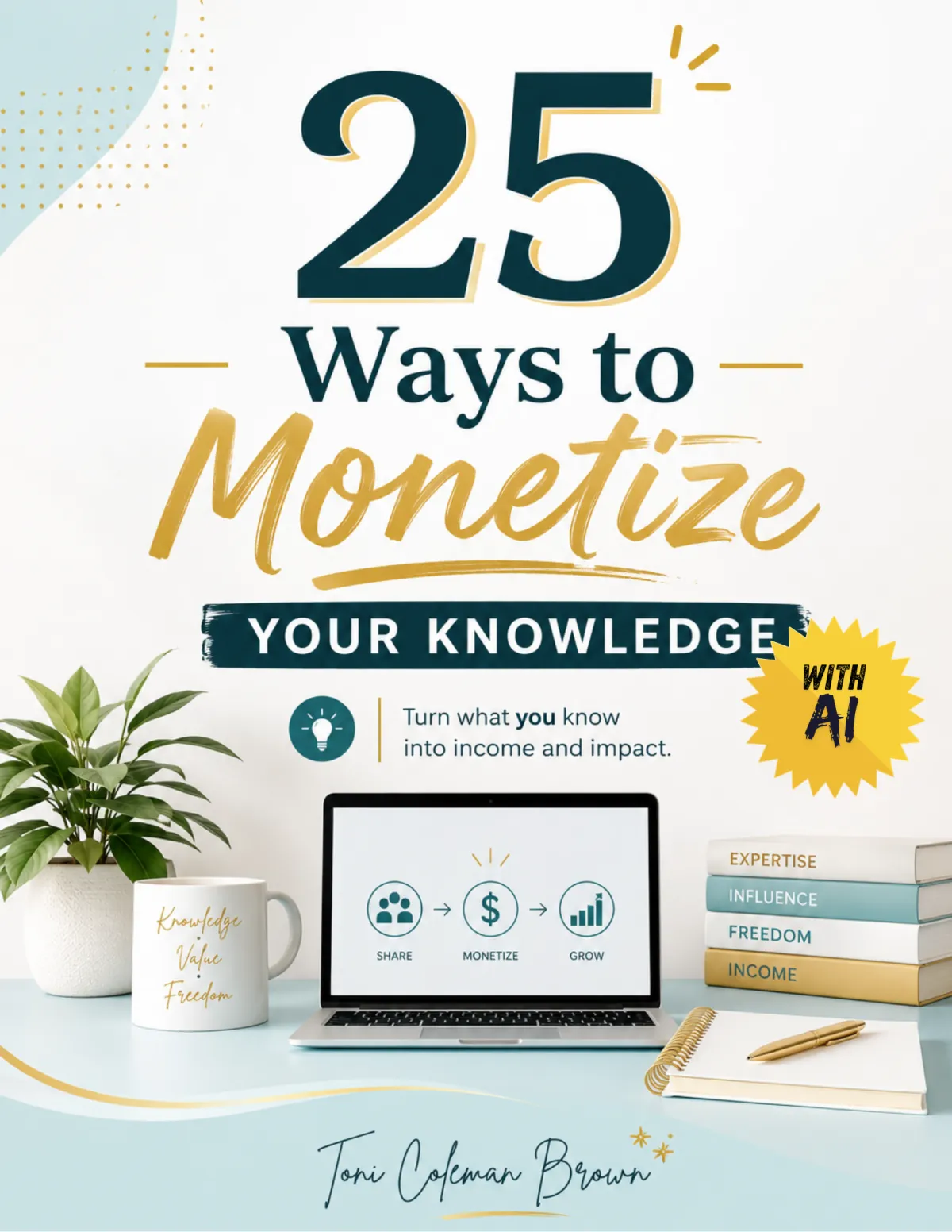 25 Ways to Monetize Your Knowledge Guide Cover