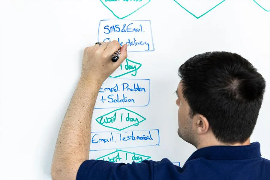 Alex Pycock of Novus Marketing AI during a Marketing workshop