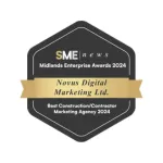 Midlands Enterprise Awards 2024 - Best Construction/Contractor Marketing Agency 2024