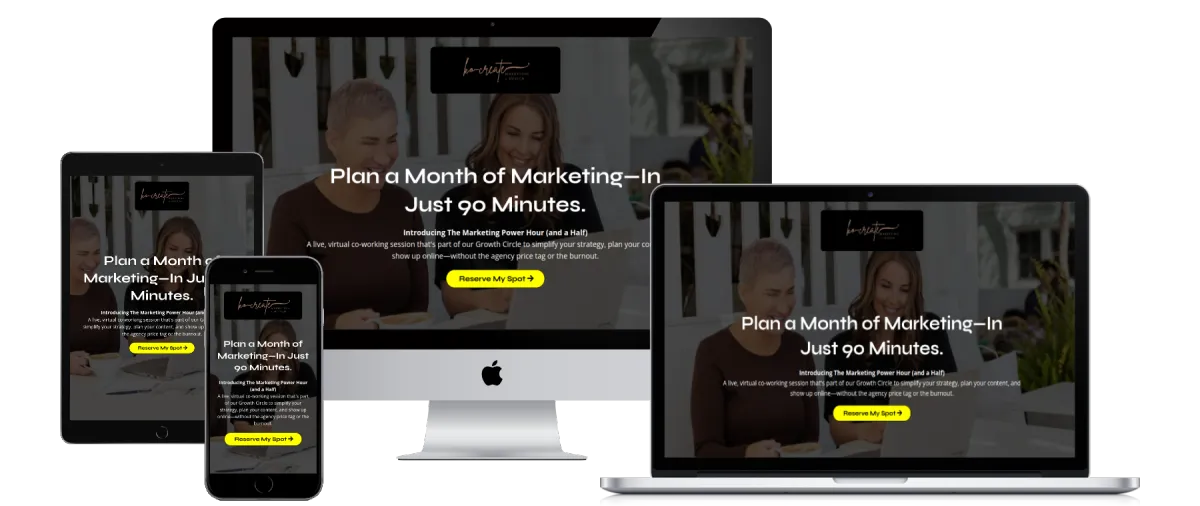 Plan a Month of Marketing