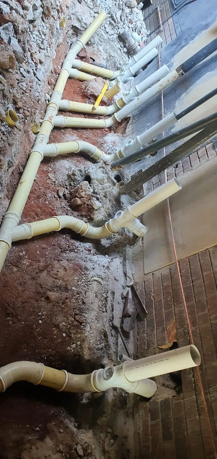 Jamela Project plumbing.