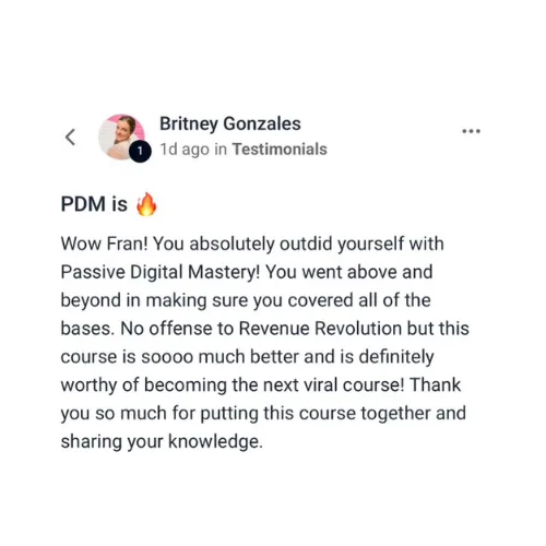 Passive Digital Mastery Britney Gonzales