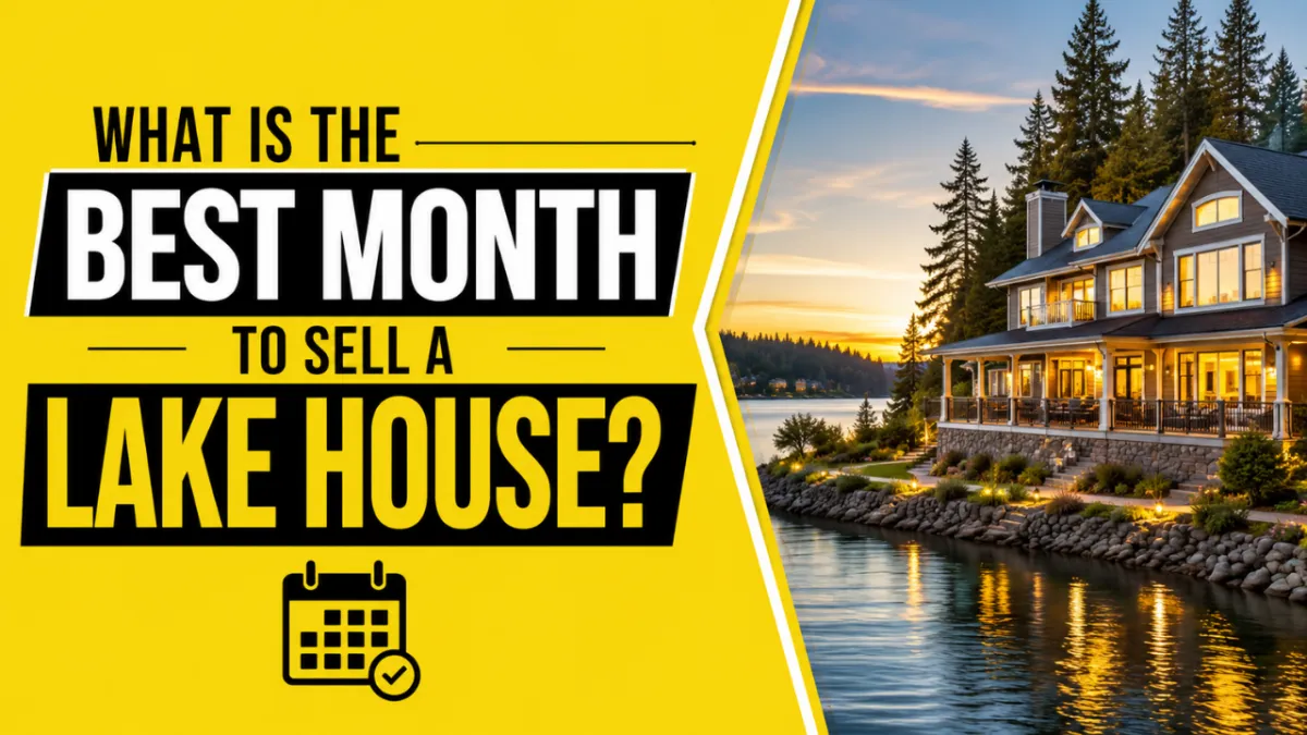 What Is the Best Month to Sell a Lake House?