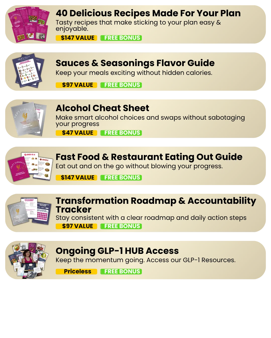 Meal Plan Bonuses