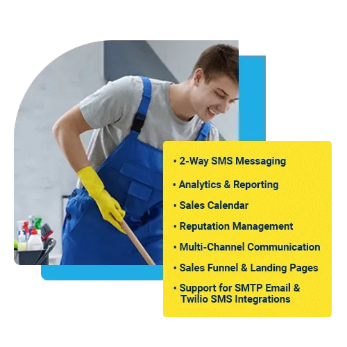 cleaning service team