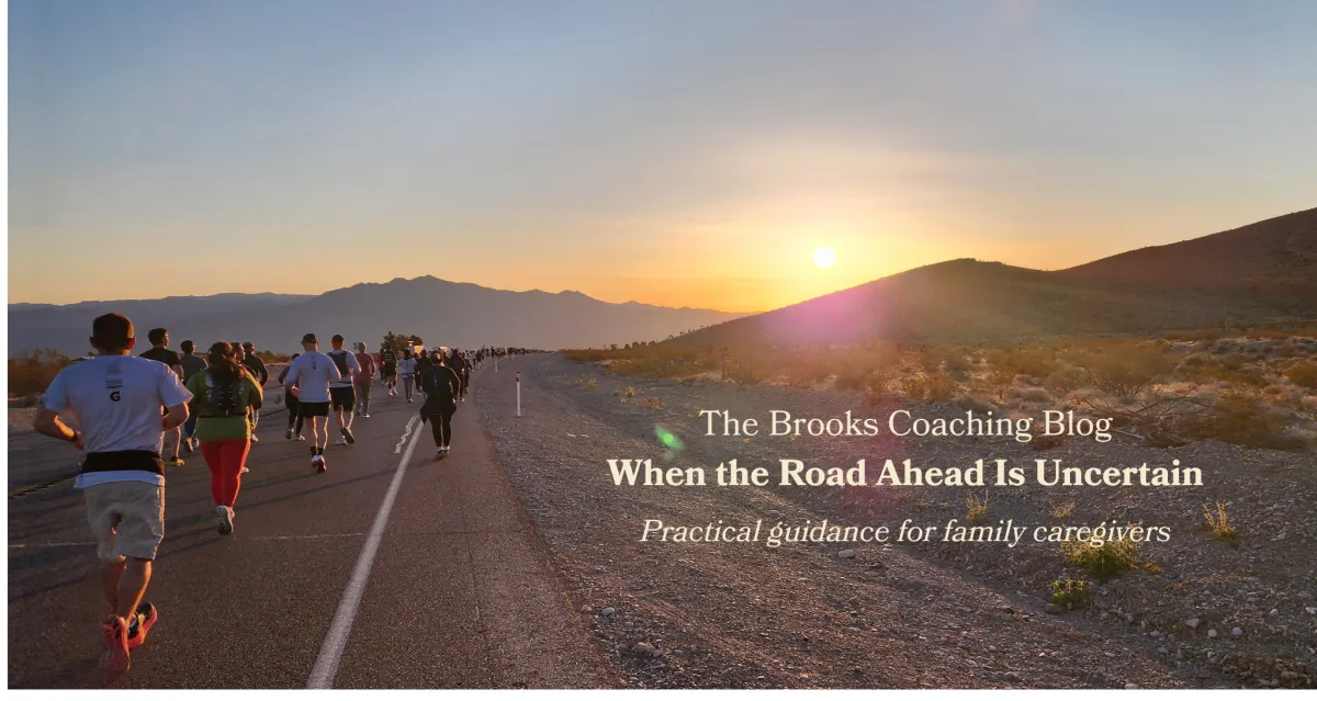 runners at sunrise