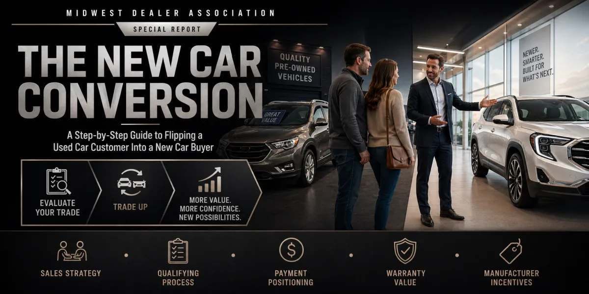 The New Car Conversion: How to Flip a Used-Car Customer Into a New-Car Buyer