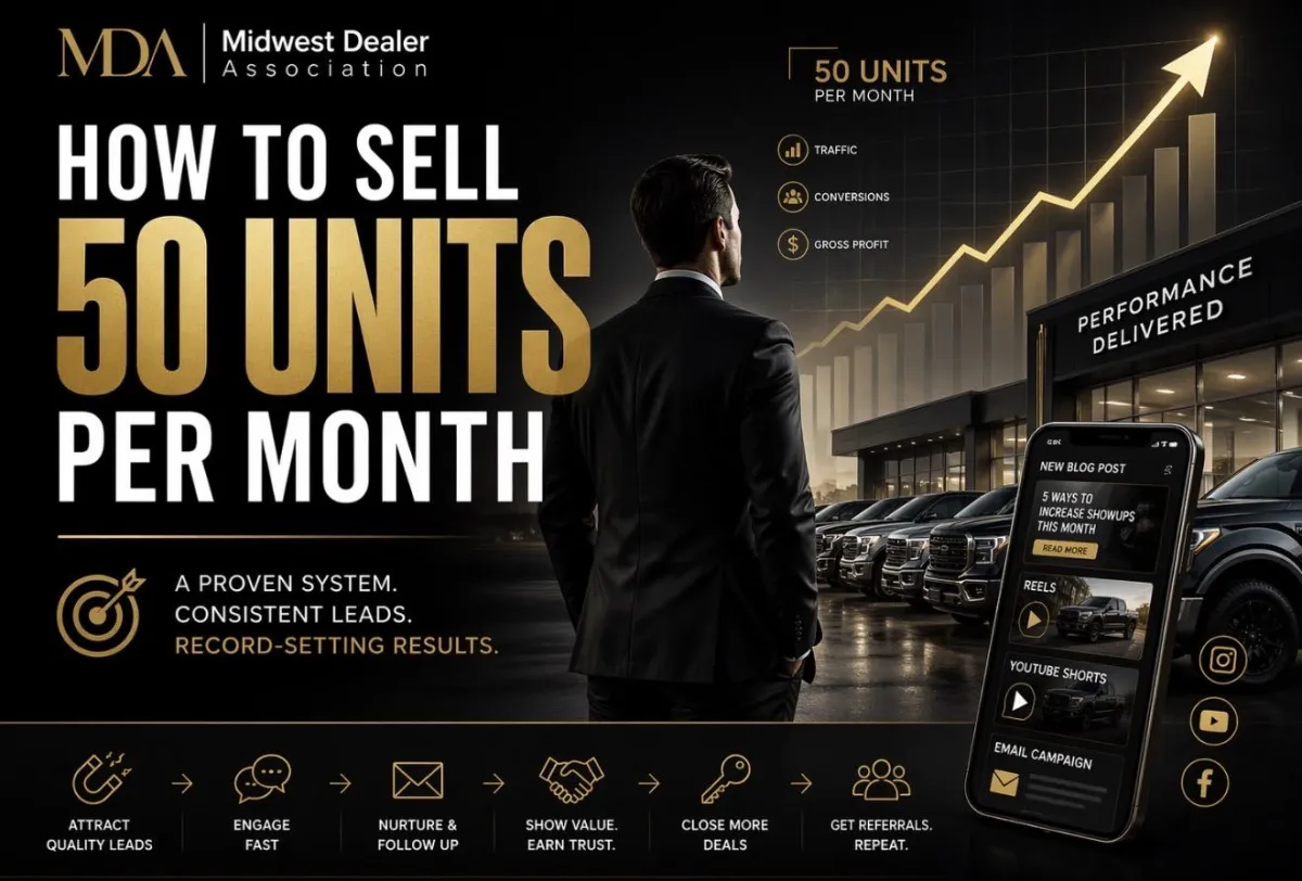 How to Sell 50 Cars a Month: The Math, the Brand, and the Follow-Up