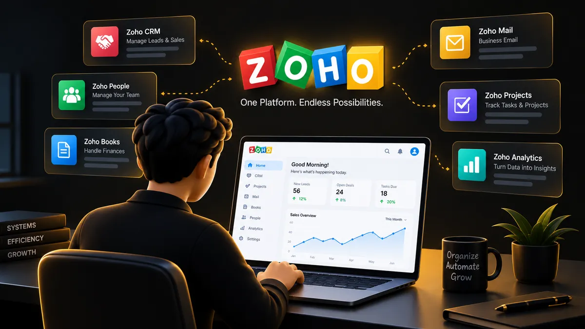 Are you using Zoho?