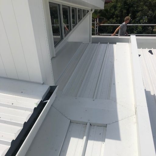 Residential guttering and downpipe installation in Brisbane