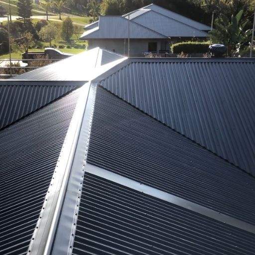 Residential metal roofing installation in Brisbane by Azza Metal Roofing Services