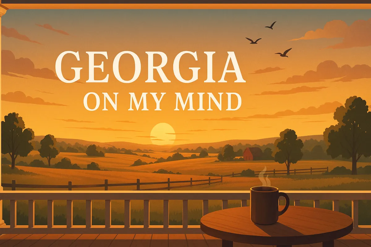 Homepage of Rob Dietrich’s Georgia real estate site featuring property search and interactive map of Georgia