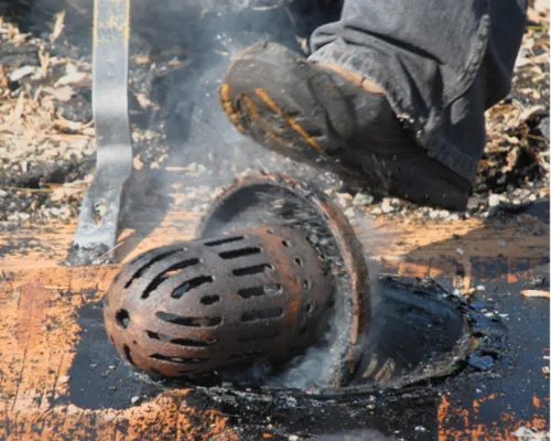 Phoenixville Commercial Cast Iron Roof Drains