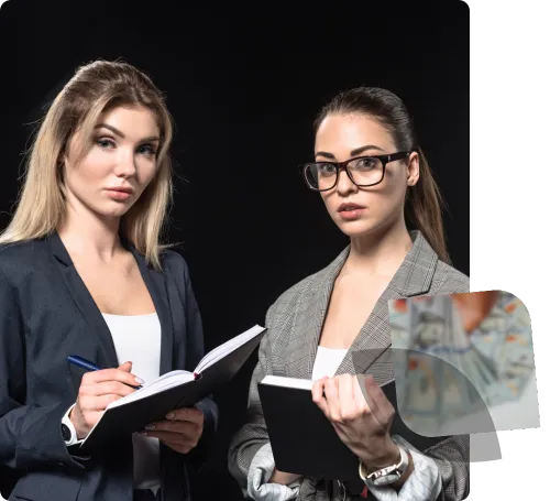 group team of bravo agency taking notes on pay per meeting strategy