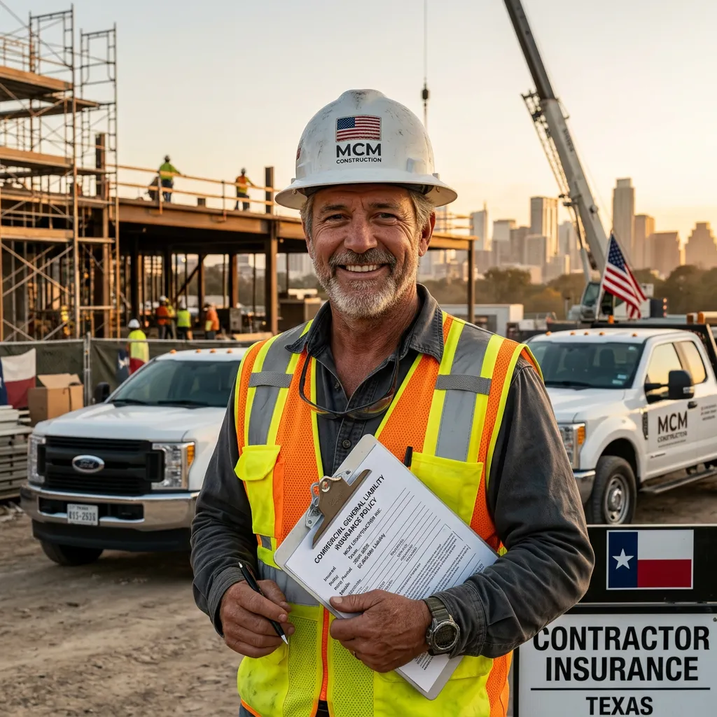 Commercial Contractor Insurance Texas: What It Covers