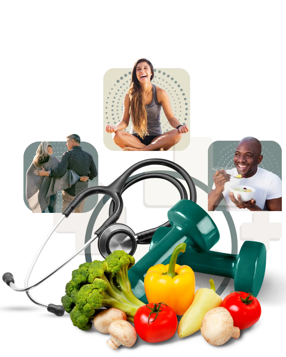 Confident female fitness coach portrait