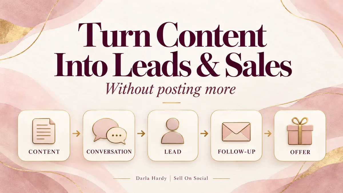 Turn Social Media Content Into Leads & Sales