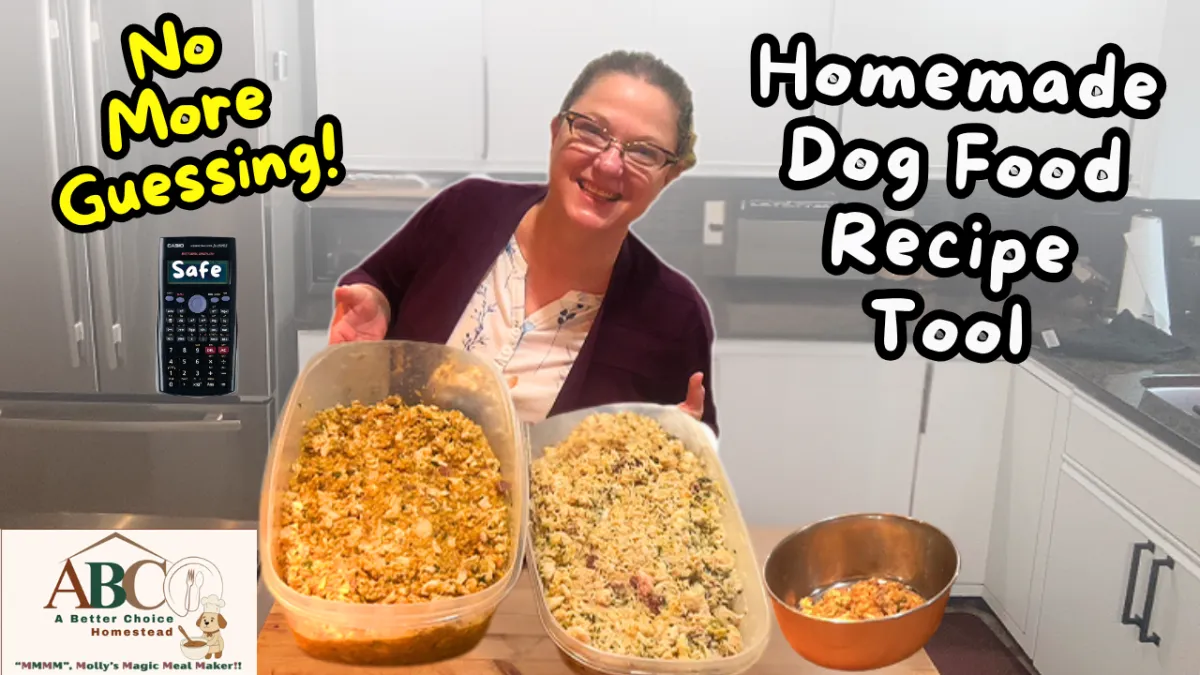 Homemade Dog Food Calculator