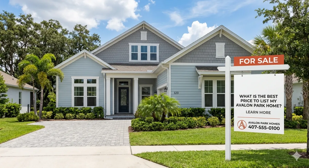 What is the best Price to List My Home for in Avalon Park?