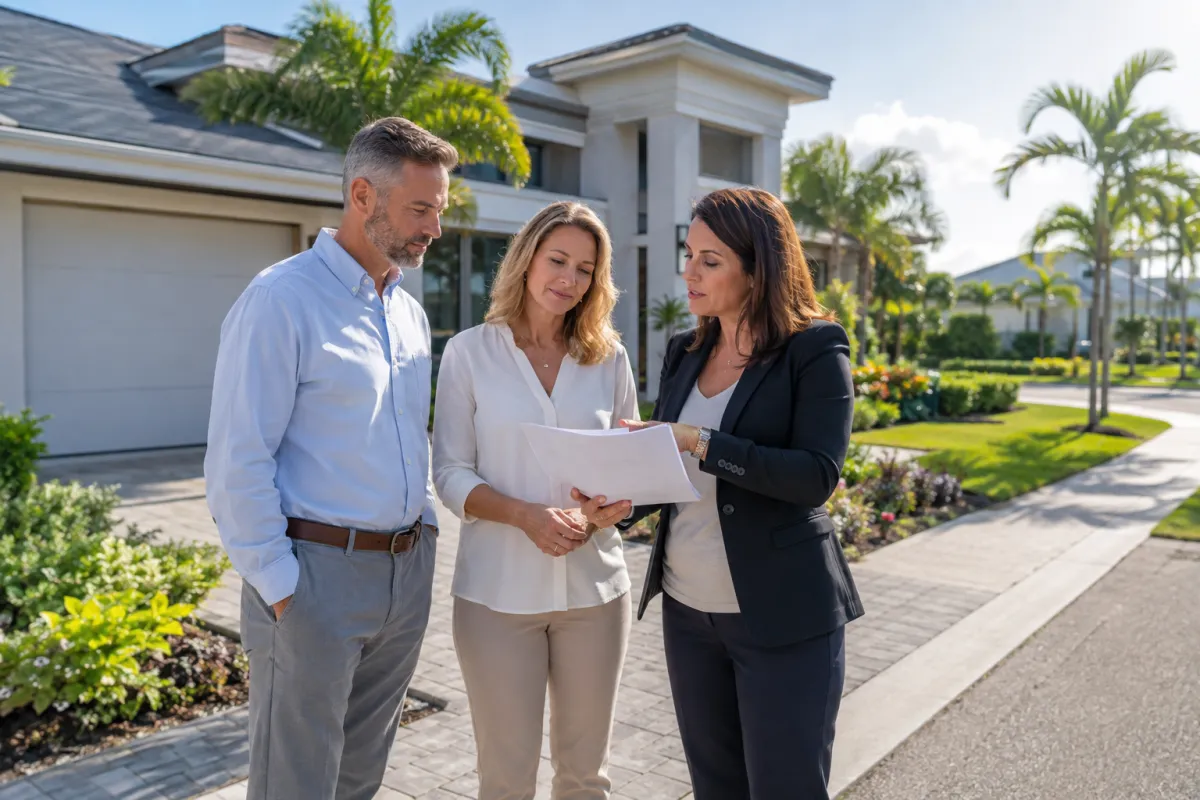 Lake Nona seller reviewing real estate contract contingencies
